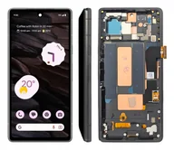 Części serwisowe do telefonów - WYŚWIETLACZ EKRAN LCD DOTYK DO GOOGLE PIXEL 7A OLED RAMKA CZARNY GWKK3 - miniaturka - grafika 1