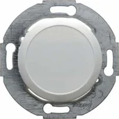 Klawisze i ramki - Hager polo Serie 1930/Glas Zaślepka z płytką czołową biały 100920 100920 - miniaturka - grafika 1