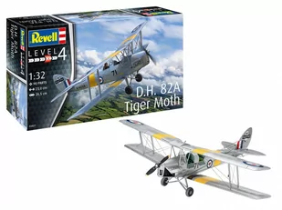 Model plastikowy D.H. 82A Tiger Moth 1/32 - Samoloty i helikoptery - miniaturka - grafika 1