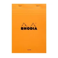 Notesy i bloczki - Blok Rhodia N°16 A5 14,8x21 cm, gładki, pomarańczowy - miniaturka - grafika 1