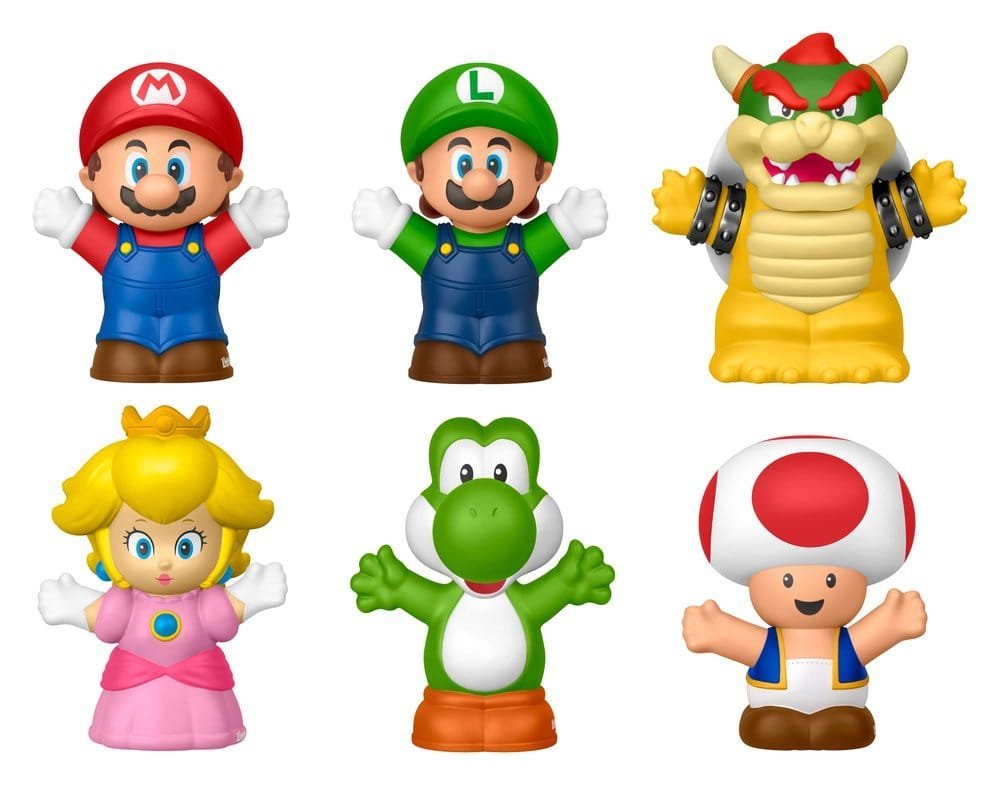 Zestaw Figurka Kolekcjonerska My Mario - 6 Mini Figury 7 cm