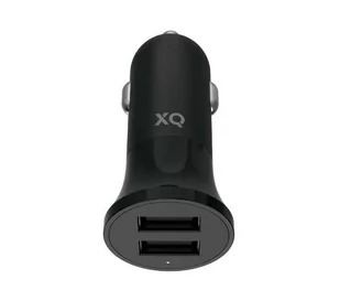 Xqisit 2x USB-A 4,8 A (czarny) - Ładowarki samochodowe - miniaturka - grafika 1