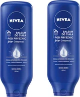 Kosmetyki do kąpieli - NIVEA Balsam do ciała pod prysznic - nawilżający odżywczy 400ml x 2 - miniaturka - grafika 1