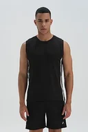 Koszulki męskie - Dagi Męski tank top, czarny, L, czarny, L - miniaturka - grafika 1