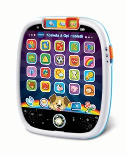 Vtech Touch & Teach Tablet FI - Zabawki kreatywne - miniaturka - grafika 1