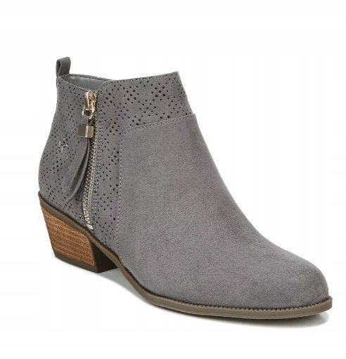 Dr.scholl's Botki Damskie Szare na Zamek Obcas 39 Ż5c