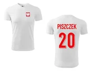 Koszulki sportowe męskie - Treningowa Koszulka POLSKA PISZCZEK 20 - miniaturka - grafika 1