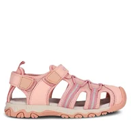 Buty dla dziewczynek - Sandały ZigZag Krila Kids Closed Z242332 Różowy - miniaturka - grafika 1