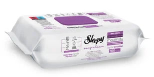 Sleepy Easy Clean 100szt chusteczki nawilżane do sprzątania orchidea - Inne artykuły do sprzątania - miniaturka - grafika 1
