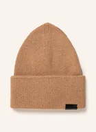 Czapki damskie - Calvin Klein Czapka beige - miniaturka - grafika 1