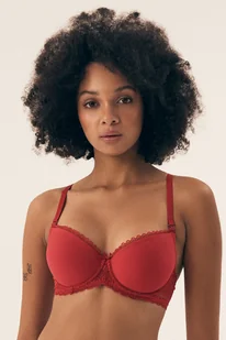 Biustonosz push-up Henderson Julietta 2 43286 czerwony - Biustonosze - miniaturka - grafika 1