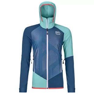 Kurtka damska Ortovox Col Becchei Jacket W Rozmiar: S / Kolor: niebieski - Kurtki i kamizelki sportowe damskie - miniaturka - grafika 1