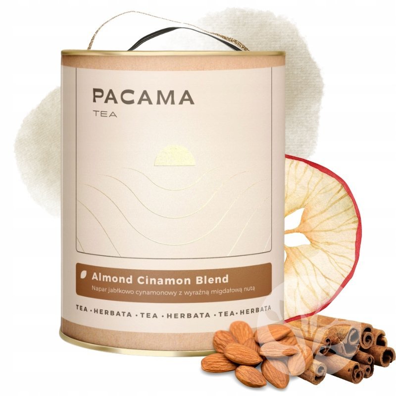 HERBATA OWOCOWA sypana susz jabłko z cynamonem Pacama Tea na prezent 100 g