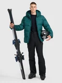 Spodnie sportowe męskie - 4F Spodnie narciarskie softshellowe membrana 10000 męskie - czarne 3XL - miniaturka - grafika 1