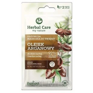 Farmona HERBAL CARE Odżywcza maseczka z olejkiem arganowym 2 x 5 ml - Maski do włosów - miniaturka - grafika 2