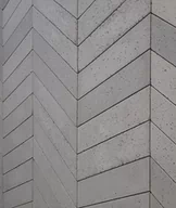 Elewacje - 39,5x11,7 cm VT - PB35 (S50 jasno szary - mysi) JODEŁKA - Panel dekor beton architektoniczny LEWY - miniaturka - grafika 1