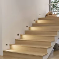 Oprawy, klosze i abażury - Arcchio Arcchio Vexi oprawa wpuszczana CCT czarna  7,5 cm - miniaturka - grafika 1