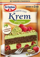 Dodatki do ciast w proszku - DR OETKER KREM DO TORTÓW PISTACJOWY 105G - miniaturka - grafika 1