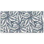 Podkładki na biurko - Ochronna mata na biurko Liście rysowane 120x60 cm, Dywanomat - miniaturka - grafika 1