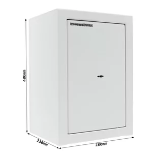 Rottner Yukon 40 S1, min 15RU szafa na broń jasnoszary - Sejfy i kasy pancerne - miniaturka - grafika 4