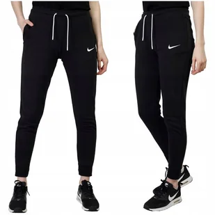 Spodnie damskie Nike Park 20 Fleece czarne CW6961 010 rozmiar XS - Spodnie damskie - miniaturka - grafika 1