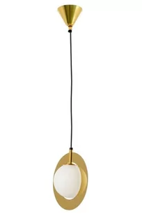 KingHome Lampa wisząca AURORA złota szkło metal - Lampy sufitowe - miniaturka - grafika 1