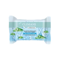 Kremy do twarzy - Clinians Hydra Plus - chusteczki do demakijażu z aloesem (25 szt.) - miniaturka - grafika 1