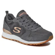 Buty trekkingowe damskie - Buty na co dzień damskie SKECHERS RETROS OG 85 GOLDN GURL zamsz - miniaturka - grafika 1