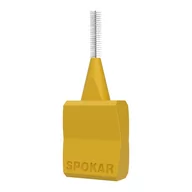 Szczoteczki międzyzębowe - SPOKAR XM 0,7mm 6szt. - szczoteczki międzyzębowe w rozmiarze 0,7mm (E2101) - żółte - miniaturka - grafika 1