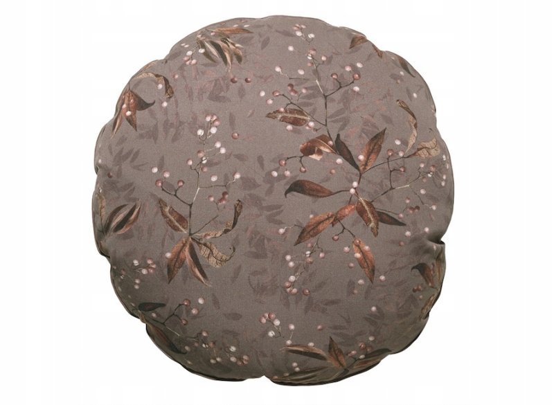 COZY LIVING Ozdobna poduszka Milo Cozy Living Ø45 cm, kolor taupe