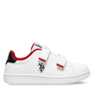 Buty dla chłopców - Sneakersy U.S. Polo Assn. TRACE002 Biały - miniaturka - grafika 1