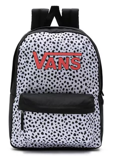 Plecak dziecięcy Vans Girls Realm do szkoły - dalmatian black/white - Plecaki szkolne i tornistry - miniaturka - grafika 1