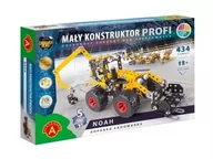 Zabawki konstrukcyjne - Alexander Mały konstruktor Profi Noah koparko ładowarka 5 w 1 - miniaturka - grafika 1