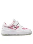 Buty dla dziewczynek - Champion Sneakersy Rebound Graphic S32688-CHA-WW006 Biały - miniaturka - grafika 1