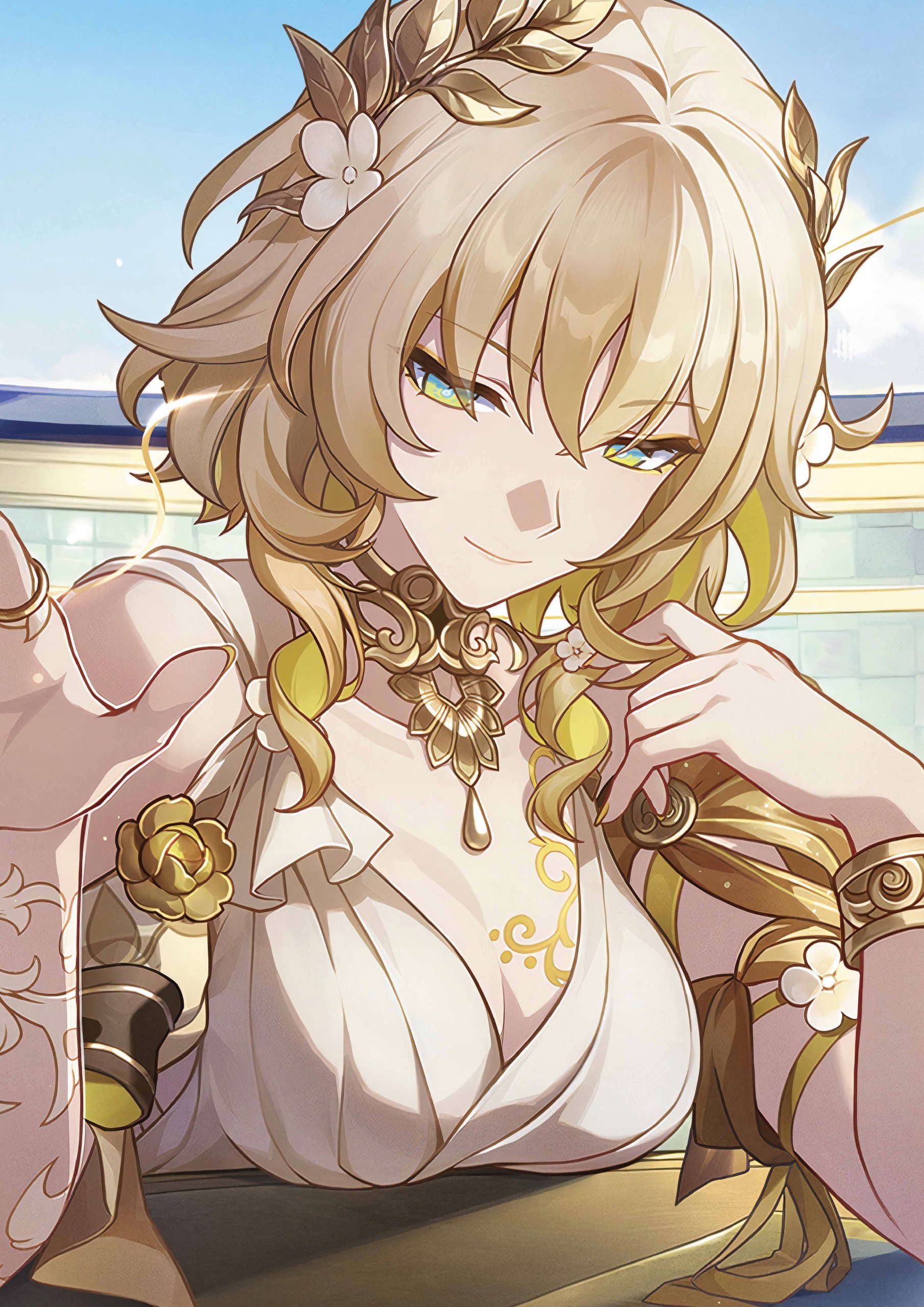 Plakat A3 Honkai Star Rail Hsr Anime Gra Aglaea