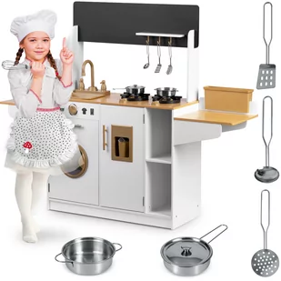 Ricokids Kuchnia drewniana dla dzieci RC-836 - Zabawki AGD - miniaturka - grafika 1