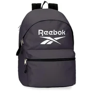 Plecaki szkolne i tornistry - Reebok Boston Plecak Szkolny Dwukomorowy Możliwość dostosowania do laptopa 15,6 cala Szary 31x45x15 cm Poliester by Joumma Bags, Szary, 31x44x17.5 cms, dwukomorowy plecak na laptopa - miniaturka - grafika 1