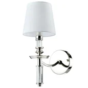 Lampy ścienne - Cosmo Light Kinkiet SIENA W01315WH NI W01315WH NI - miniaturka - grafika 1