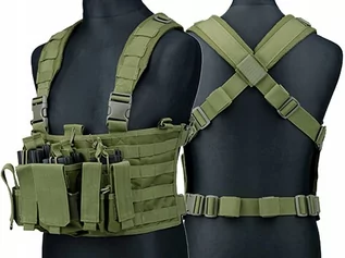 Kamizelki męskie - Kamizelka taktyczna GFC Scout Chest Rig - oliwkowa - grafika 1