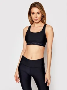 Under Armour Biustonosz sportowy Crossback 1361034 Czarny - Biustonosze - miniaturka - grafika 1