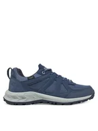 Buty trekkingowe damskie - Jack Wolfskin Trekkingi Woodland 2 Texapore Low 4051341 Granatowy - miniaturka - grafika 1