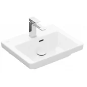 Umywalki - VILLEROY - BOCH 43705001 Subway 3.0 Umywalka mała, 500 x 400 x 145 mm, Weiss Alpin, z przelewem, Nieszlifowany - miniaturka - grafika 1