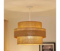 Lampy sufitowe - Brilagi - Żyrandol na lince SPACE YUTE 1xE27/15W/230V śr. 50 cm beżowy/biały - miniaturka - grafika 1