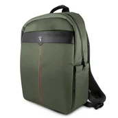 Plecaki - Ferrari Plecak FEOCEBP15KA 16" zielony/khaki Off Track - miniaturka - grafika 1