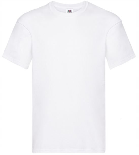 T-shirt Koszulka Męska Bawełna 100% Fruit Loom OriginalT 610820 Biały XL