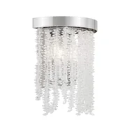 Lampy ścienne - LAMPA ŚCIENNA KINKIET KRYSZTAŁOWY CHROMOWANY BALMENA W2 - miniaturka - grafika 1