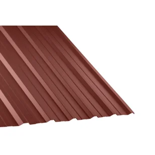 Blacha trapezowa T18PLUS wiśniowy mat 2 mb - Pokrycia dachowe - miniaturka - grafika 1