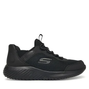 Sneakersy Skechers Bounder 403822L BBK Czarny - Buty dla chłopców - miniaturka - grafika 1