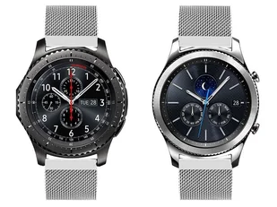 Bransoleta Milanese pasek Alogy stal nierdzewna do smartwatcha 22mm Srebrny - Akcesoria do smartwatchy - miniaturka - grafika 8