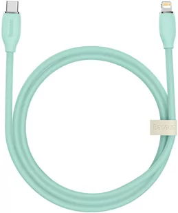 Baseus Baseus USB-C Lightning Jelly 20W 1,2m zielony CAGD020006 - Akcesoria do tabletów i e-booków - miniaturka - grafika 2